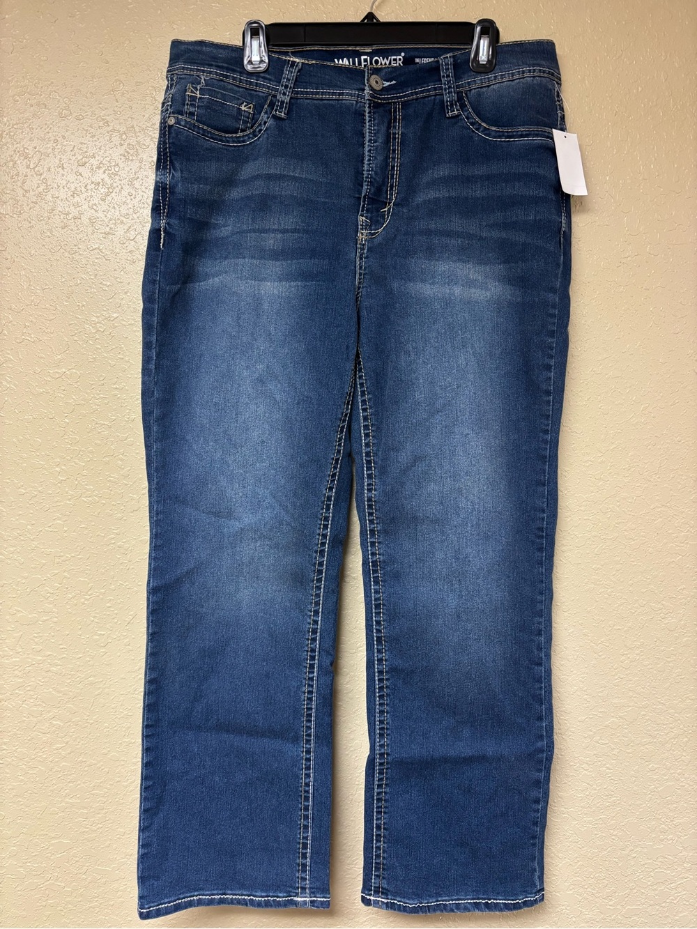 Wallflower Keller Blue Straight Leg Jeans
